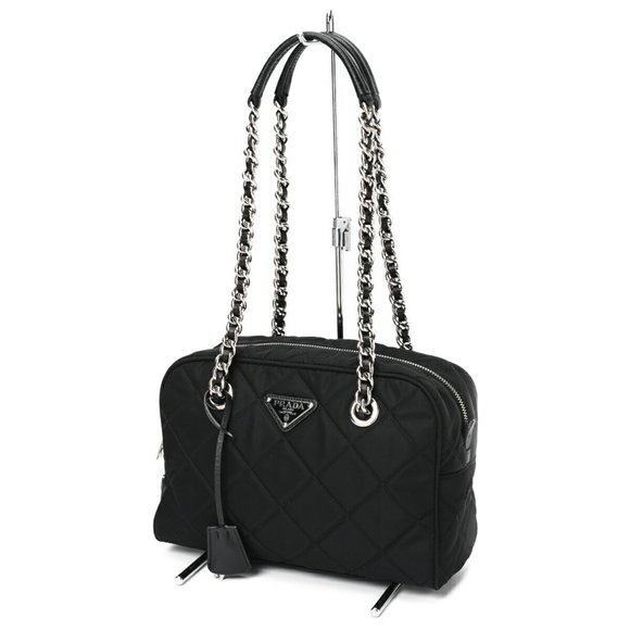 PRADA Black Boston Bag - Picture 1 of 9